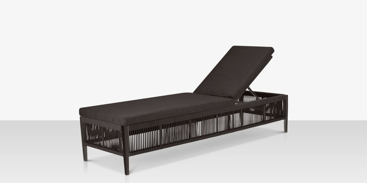 DecoScape Skye Aluminum Outdoor Armless Chaise Lounge