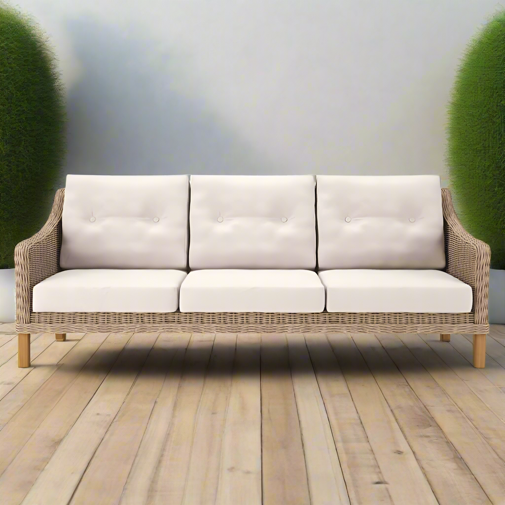 NorthCape International 6510 Wicker Outdoor Sofa