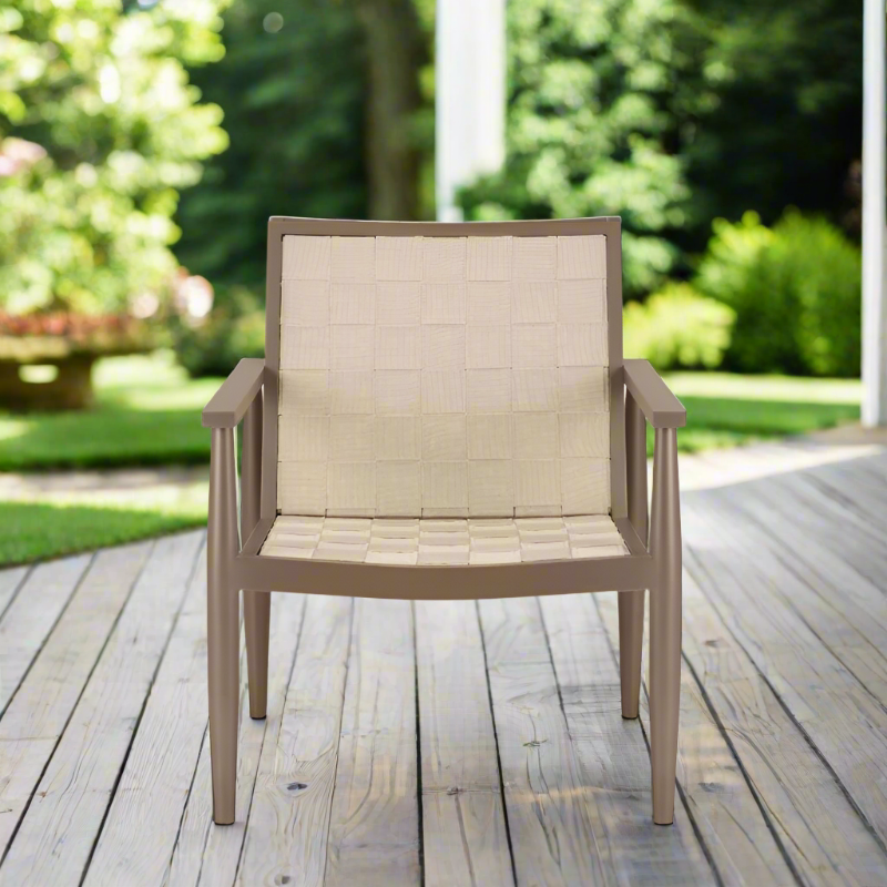 DecoScape Danish Aluminum Outdoor Club Chair
