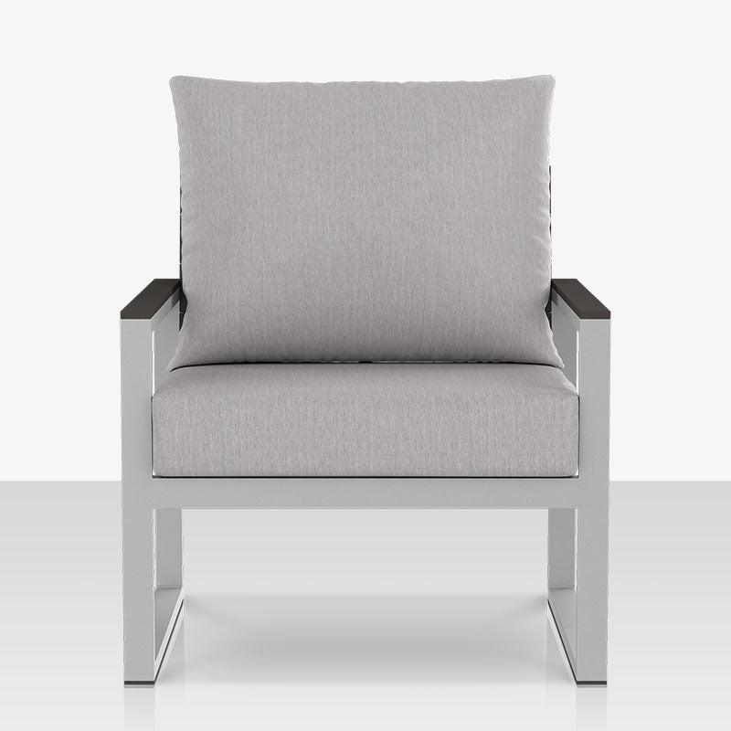 DecoScape Modera Aluminum Outdoor Club Lounge Chair