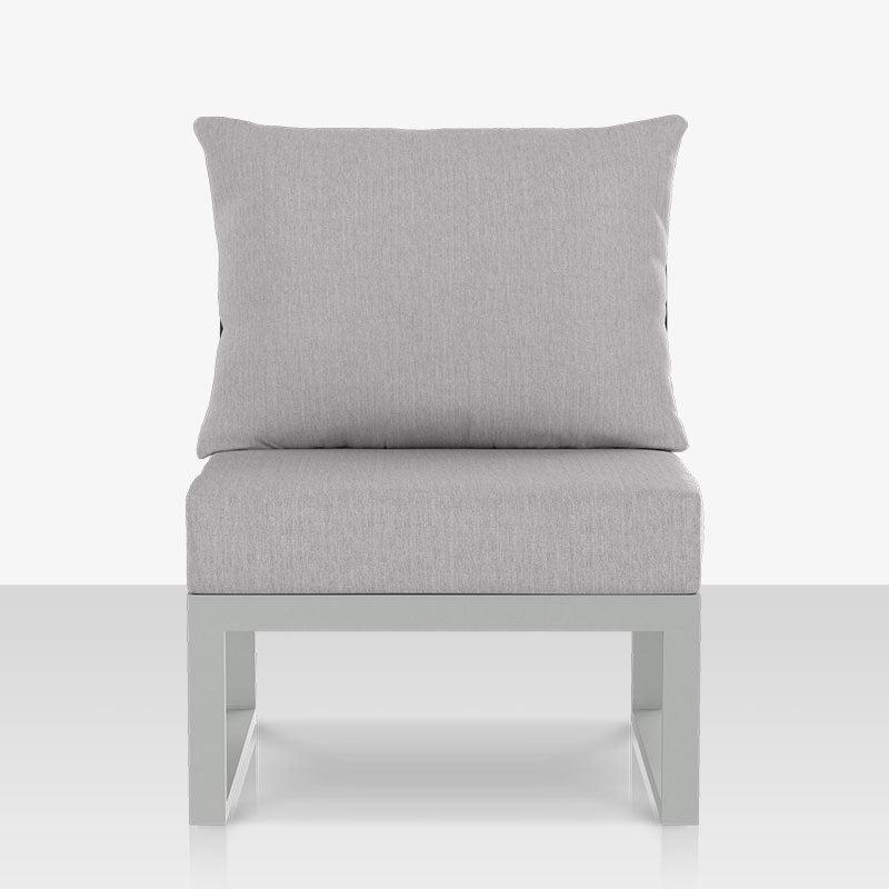 DecoScape Modera Aluminum Outdoor Armless Lounge Chair