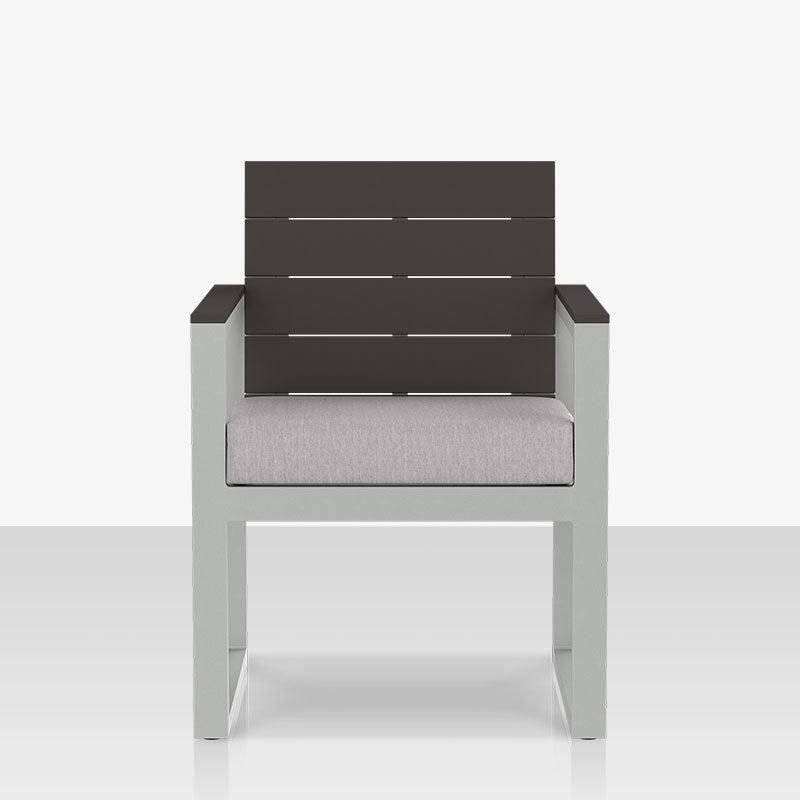 DecoScape Modera Aluminum Outdoor Dining Arm Chair