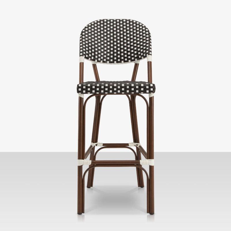DecoScape Paris Aluminum Outdoor Bar Side Chair