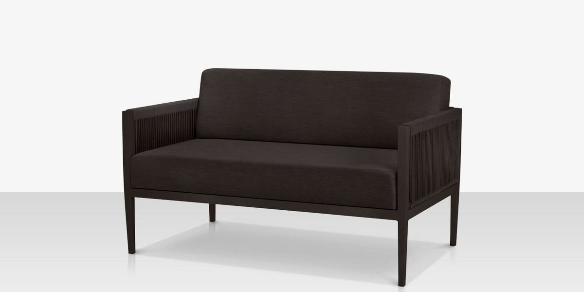DecoScape Skye Aluminum Outdoor Loveseat