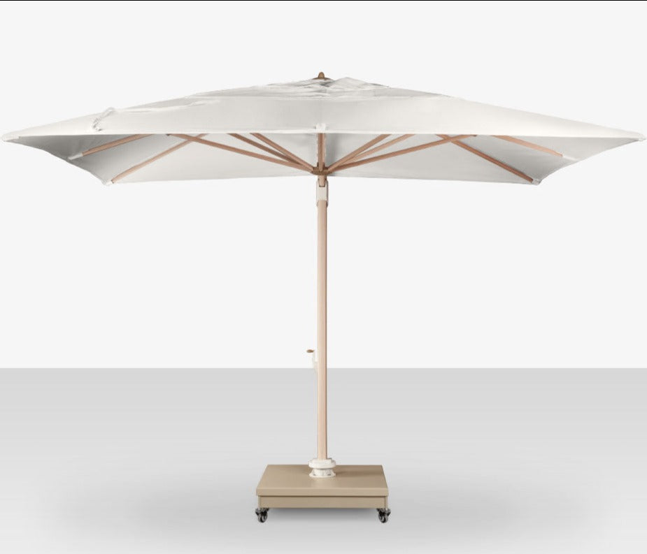 DecoScape The Grand 13' Cantilever Umbrella - Wood Grain Base