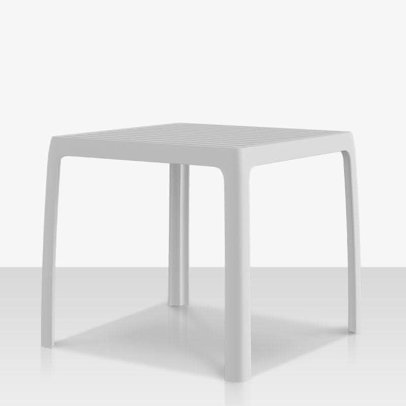 DecoScape Wave Aluminum Outdoor Side Table