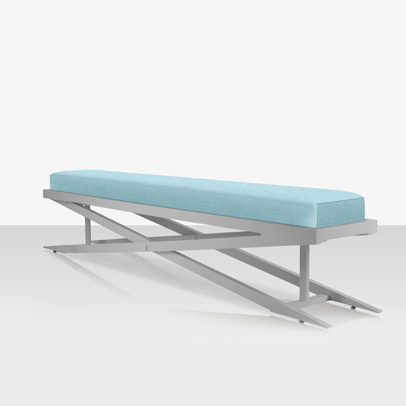 DecoScape Dynasty Aluminum Outdoor 140-Inch Bench