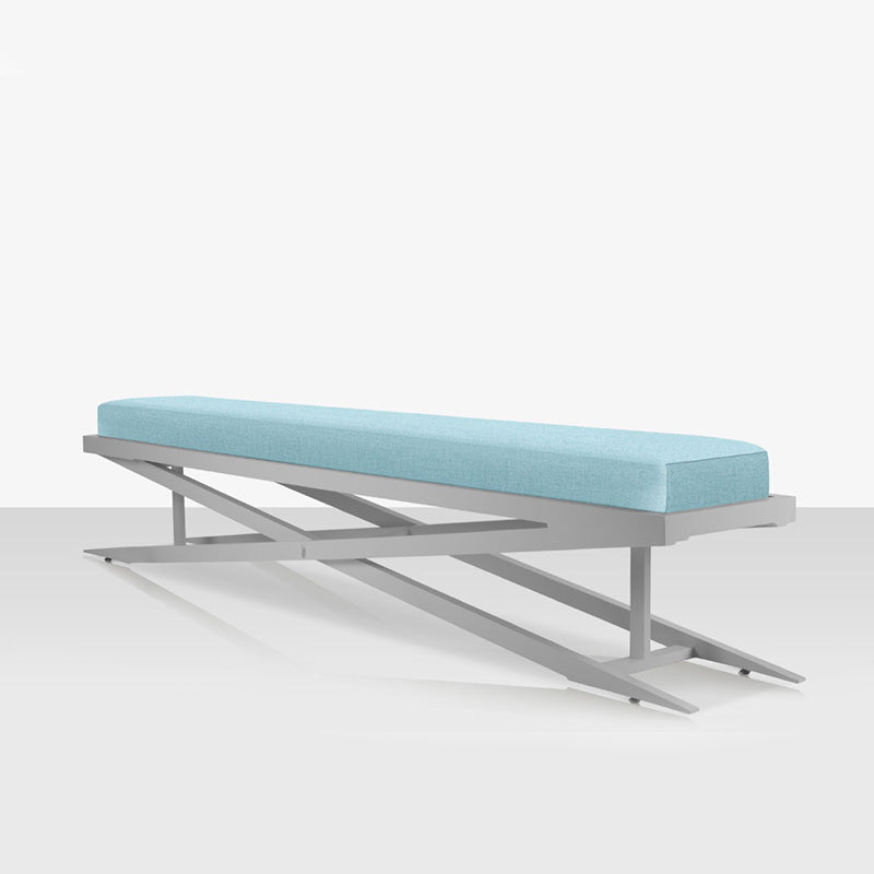 DecoScape Dynasty Aluminum Outdoor 72-Inch Bench