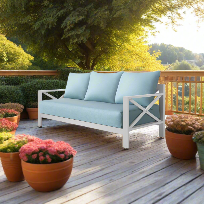 DecoScape Dynasty Aluminum Outdoor Sofa