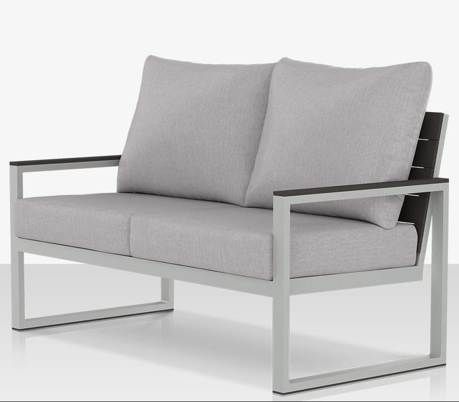 DecoScape Modera Aluminum Outdoor Loveseat