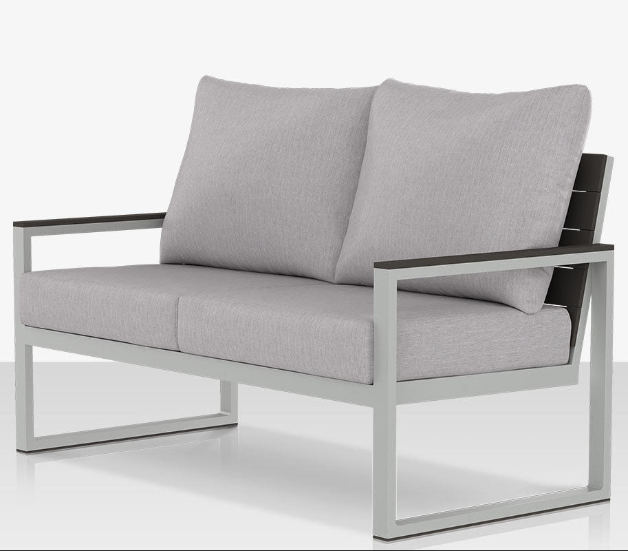 DecoScape Modera Aluminum Outdoor Loveseat