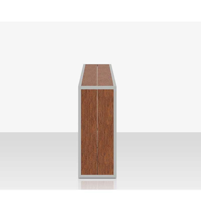 DecoScape MOD Aluminum Outdoor Back Structure Slatted