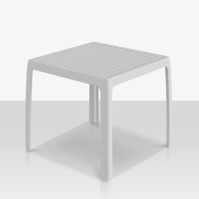 DecoScape Wave Aluminum Outdoor Side Table