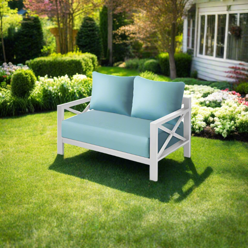 DecoScape Dynasty Aluminum Outdoor Loveseat