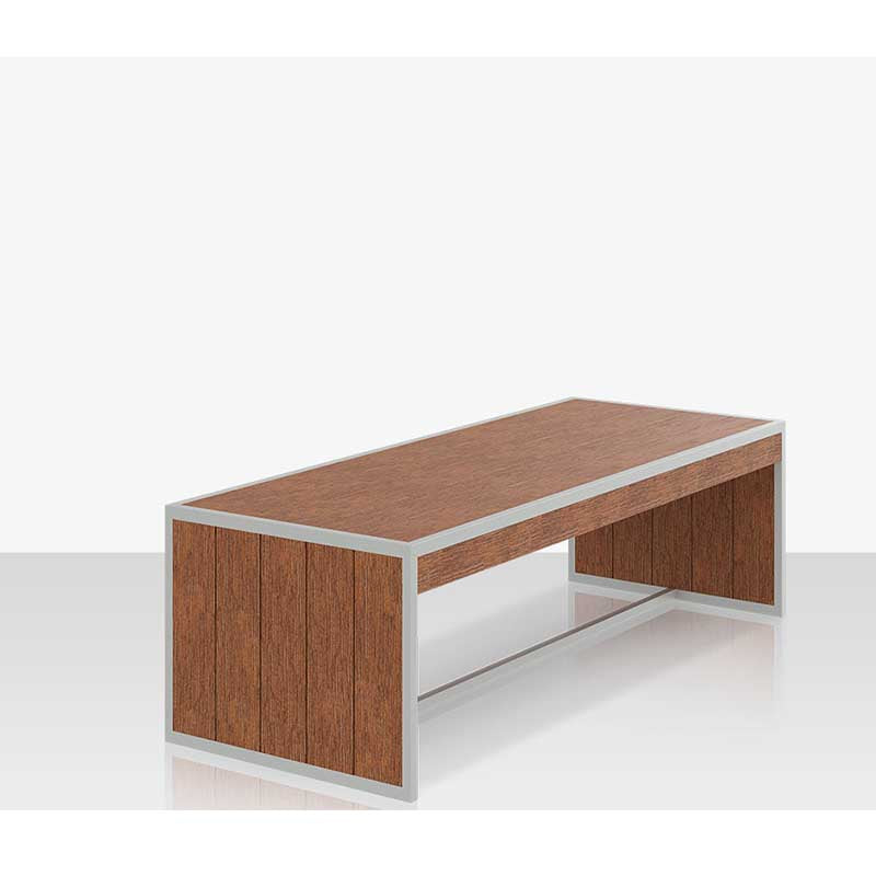DecoScape MOD Aluminum Composite Outdoor Slatted Seat Structure