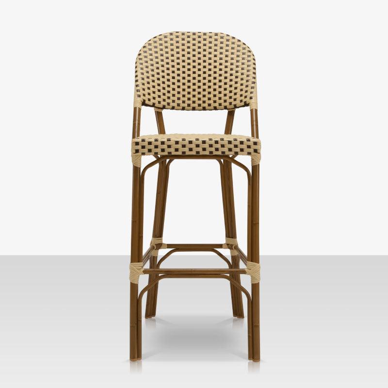 DecoScape Paris Aluminum Outdoor Bar Side Chair