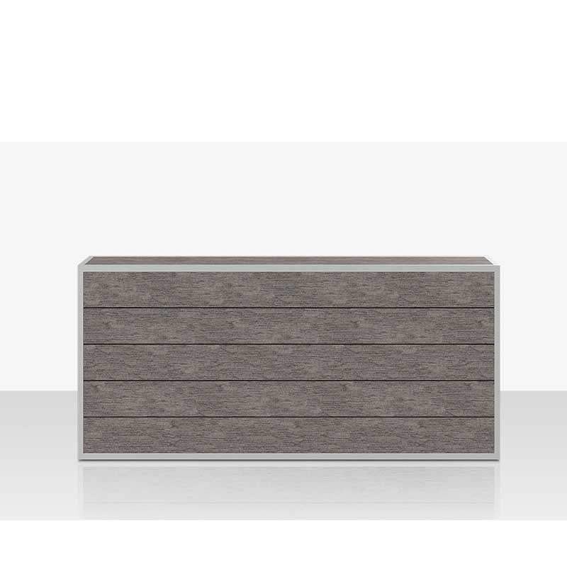 DecoScape MOD Aluminum Outdoor Back Structure Slatted