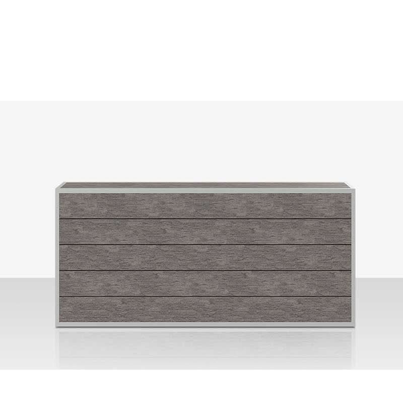 DecoScape MOD Aluminum Outdoor Back Structure Slatted