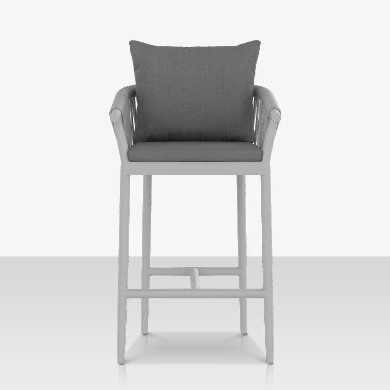 DecoScape Vines Aluminum Outdoor Bar Arm Chair