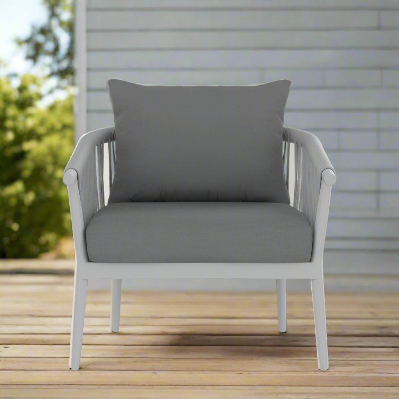 DecoScape Vines Aluminum Outdoor Club Chair