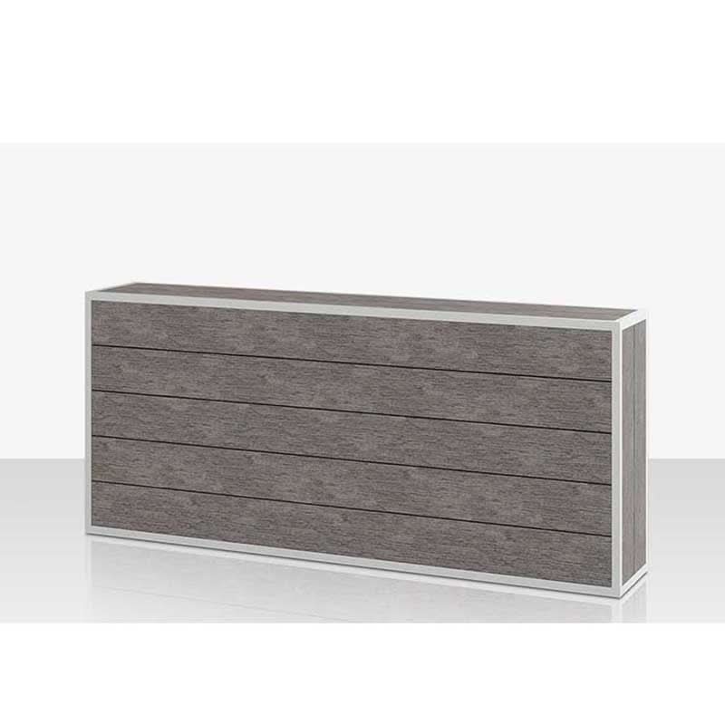 DecoScape MOD Aluminum Outdoor Back Structure Slatted