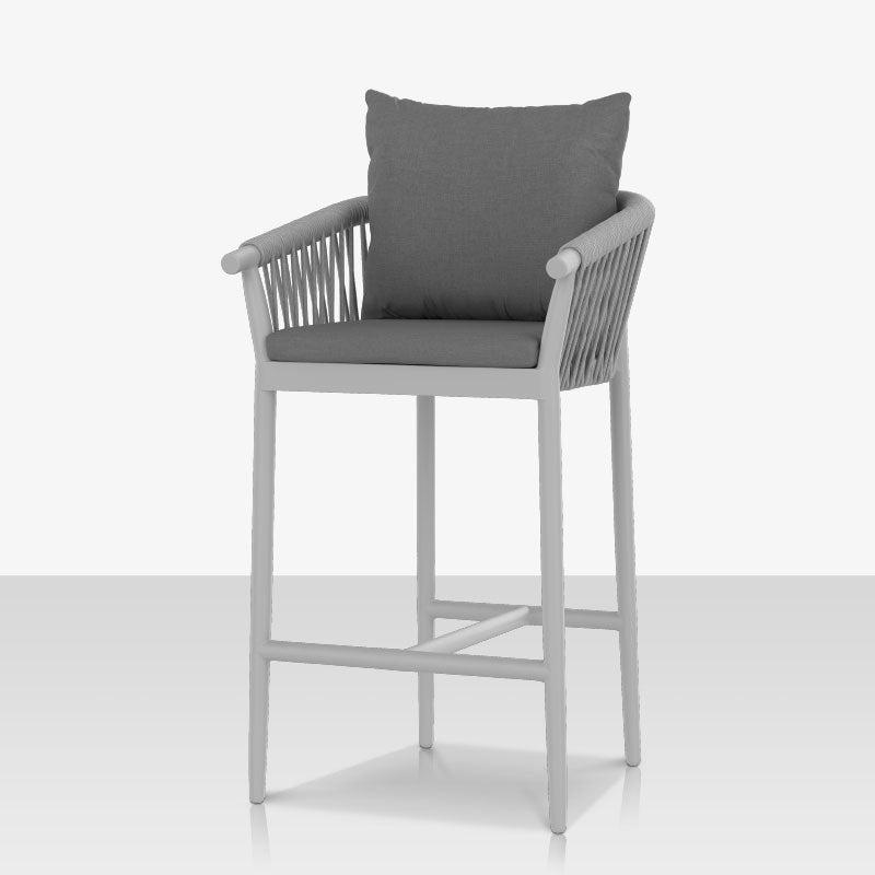 DecoScape Vines Aluminum Outdoor Bar Arm Chair