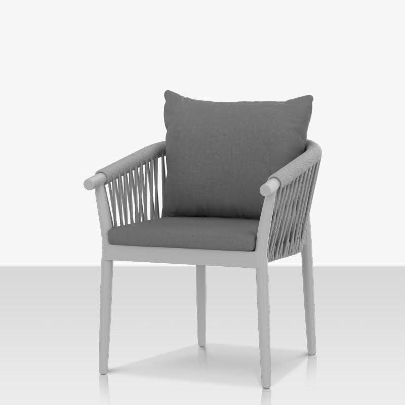 DecoScape Vines Aluminum Outdoor Dining Arm Chair