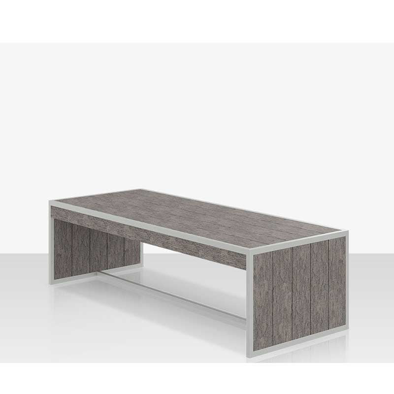 DecoScape MOD Aluminum Composite Outdoor Slatted Seat Structure