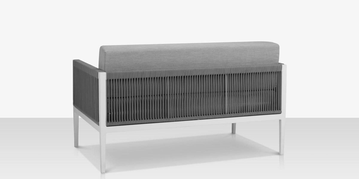 DecoScape Skye Aluminum Outdoor Loveseat