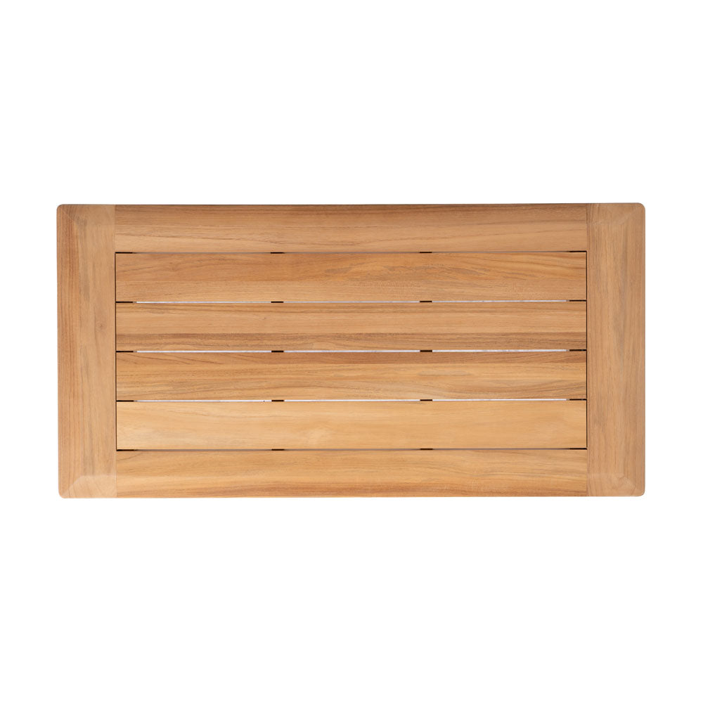 Lloyd Flanders Alpine Wicker Outdoor 48" Rectangular Cocktail Table