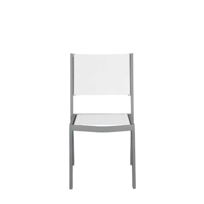 DecoScape Fusion Aluminum Sling Outdoor Dining Side Chair