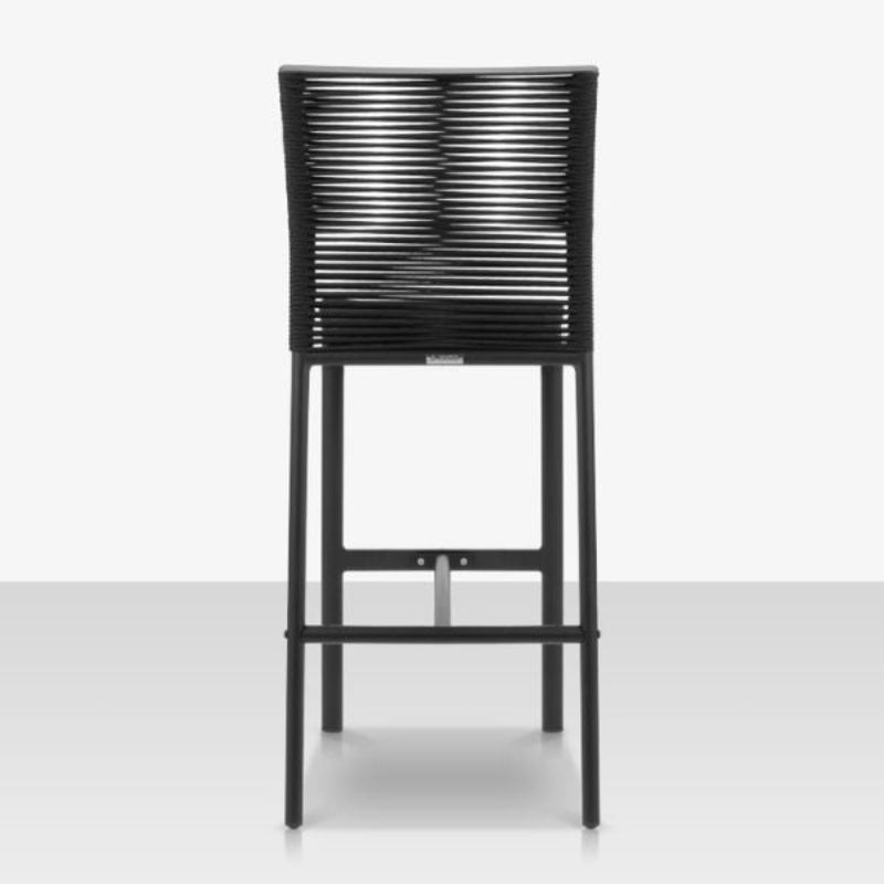 DecoScape Avalon Aluminum Rope Dining Bar Side Chair