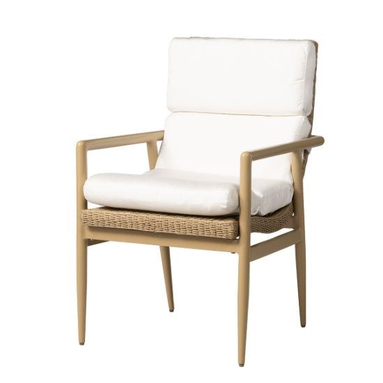 Lloyd Flanders Cascade Wicker Outdoor Dining Armchair