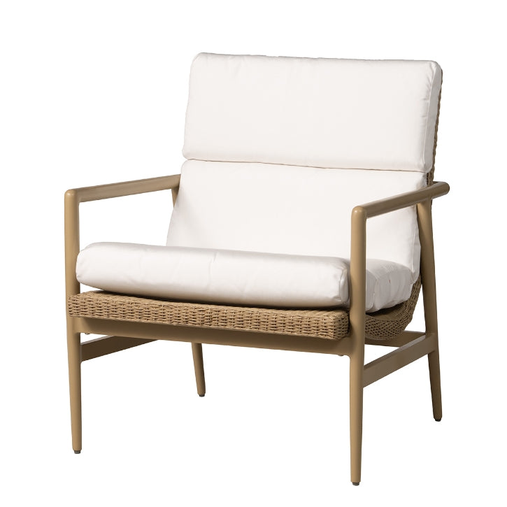Lloyd Flanders Cascade Wicker Outdoor Lounge Chair