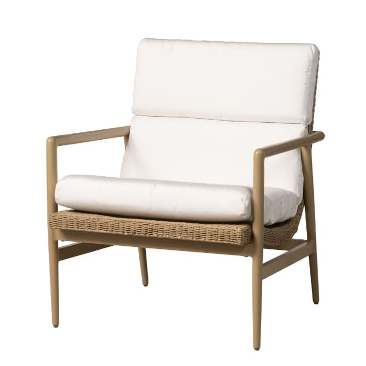 Lloyd Flanders Cascade Wicker Outdoor Lounge Chair