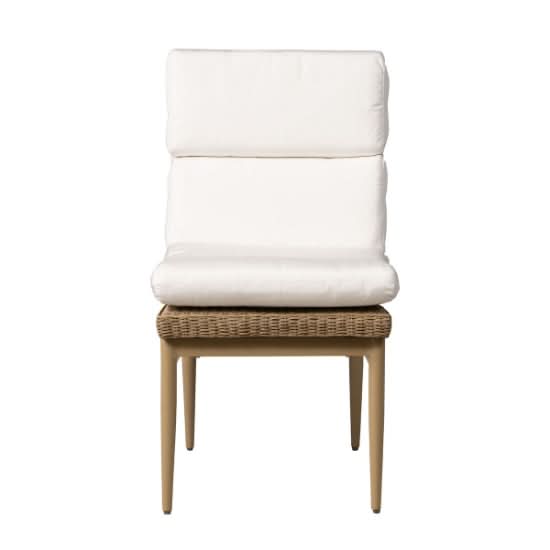 Lloyd Flanders Cascade Wicker Outdoor Armless Dining Chair