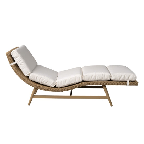 Lloyd Flanders Cascade Wicker Outdoor Chaise