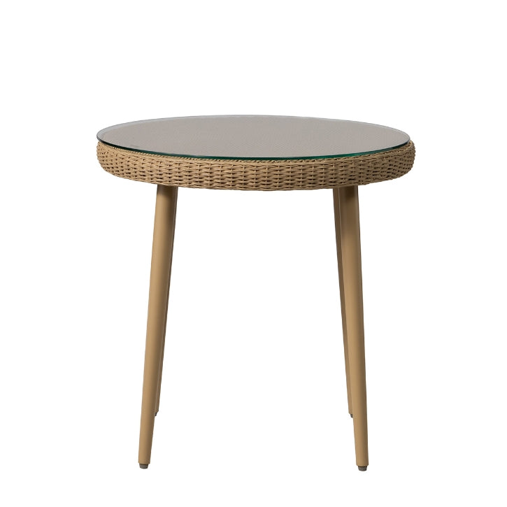 Lloyd Flanders Cascade Wicker Outdoor 22" Round End Table