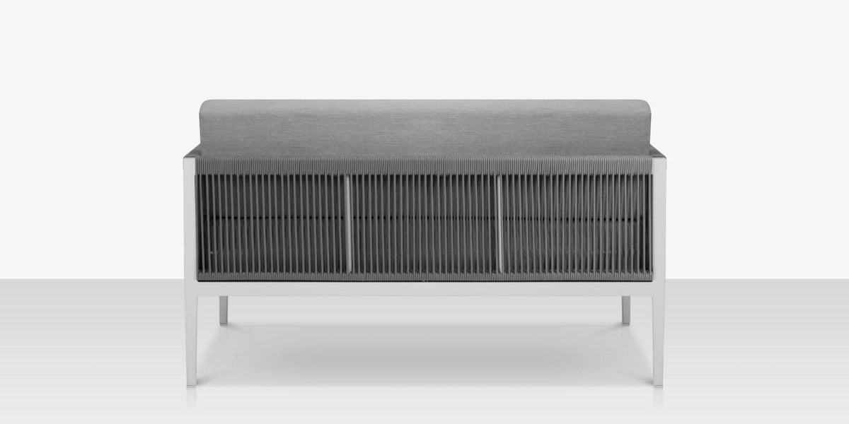 DecoScape Skye Aluminum Outdoor Loveseat
