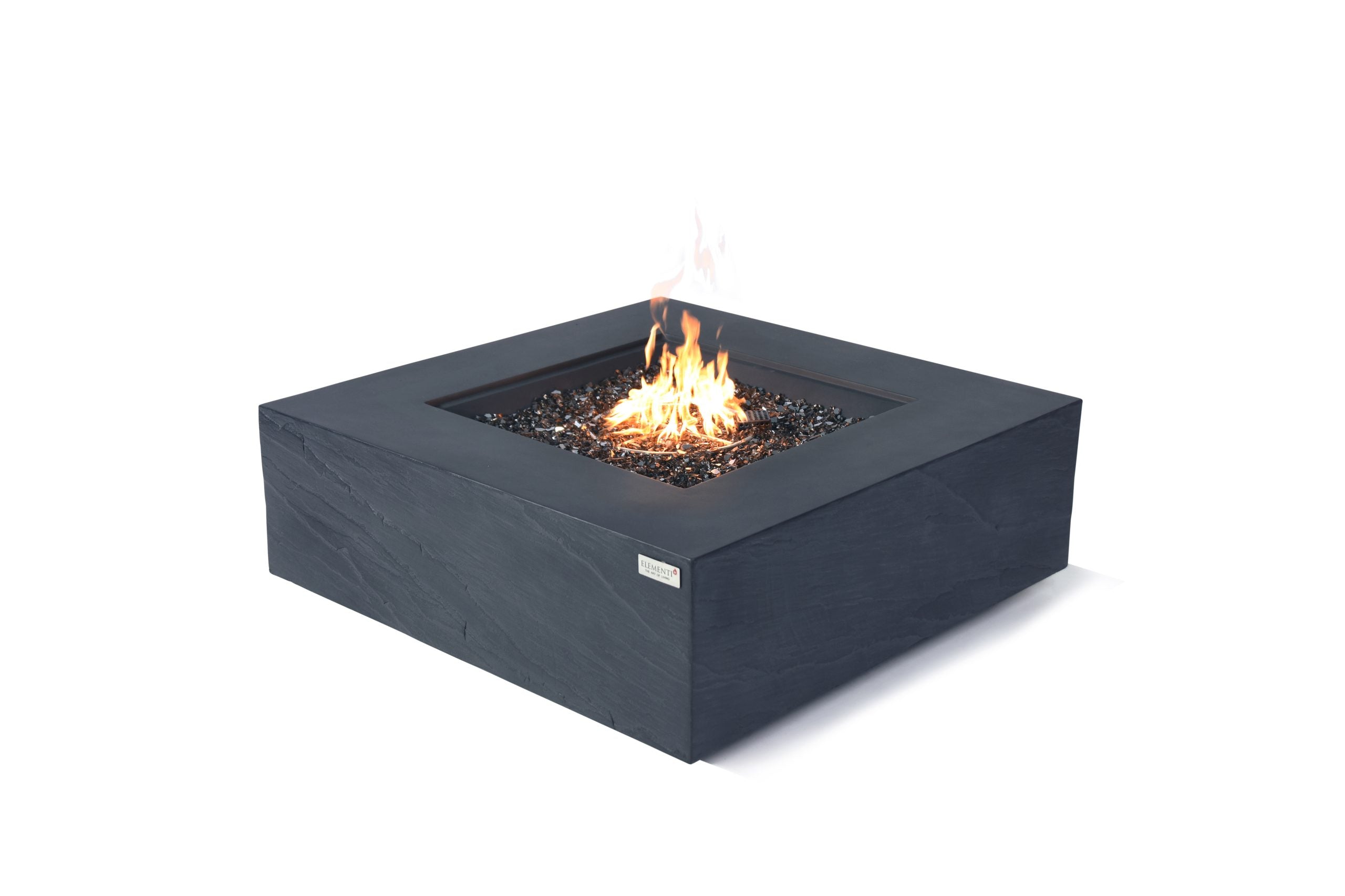 Elementi Plus Roraima GFRC Outdoor Fire Pit Table