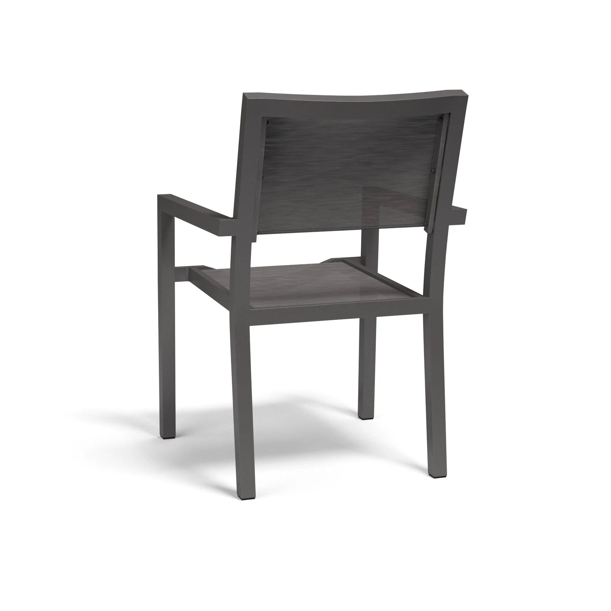Sunset West Vegas Aluminum Outdoor Stackable Sling Dining Chair