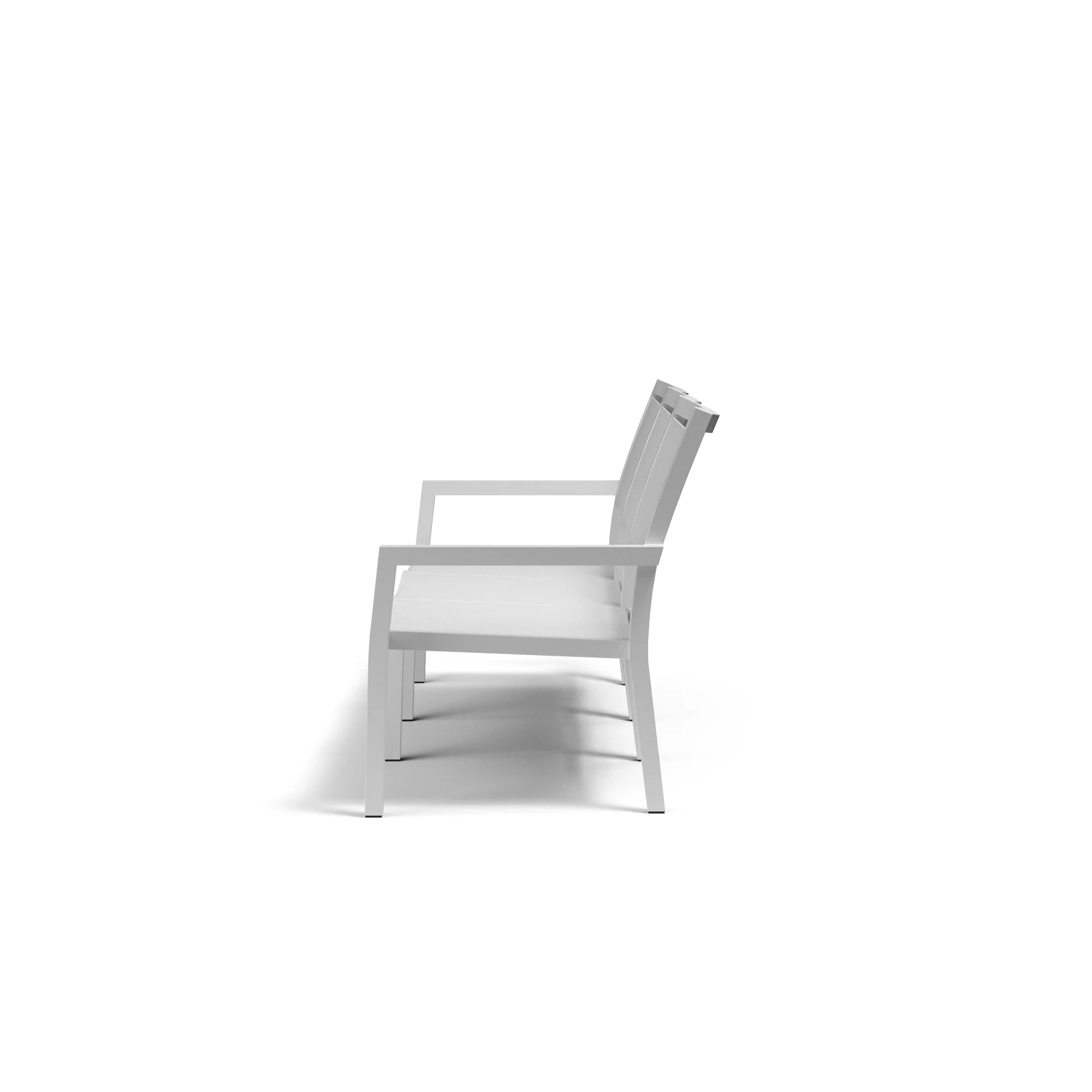 Sunset West Naples Sling Aluminum Outdoor Sofa