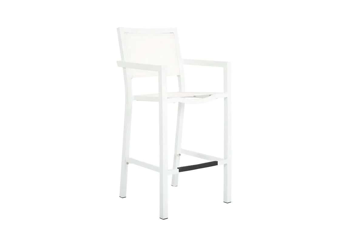 Sunset West Naples Aluminum Outdoor Sling Barstool
