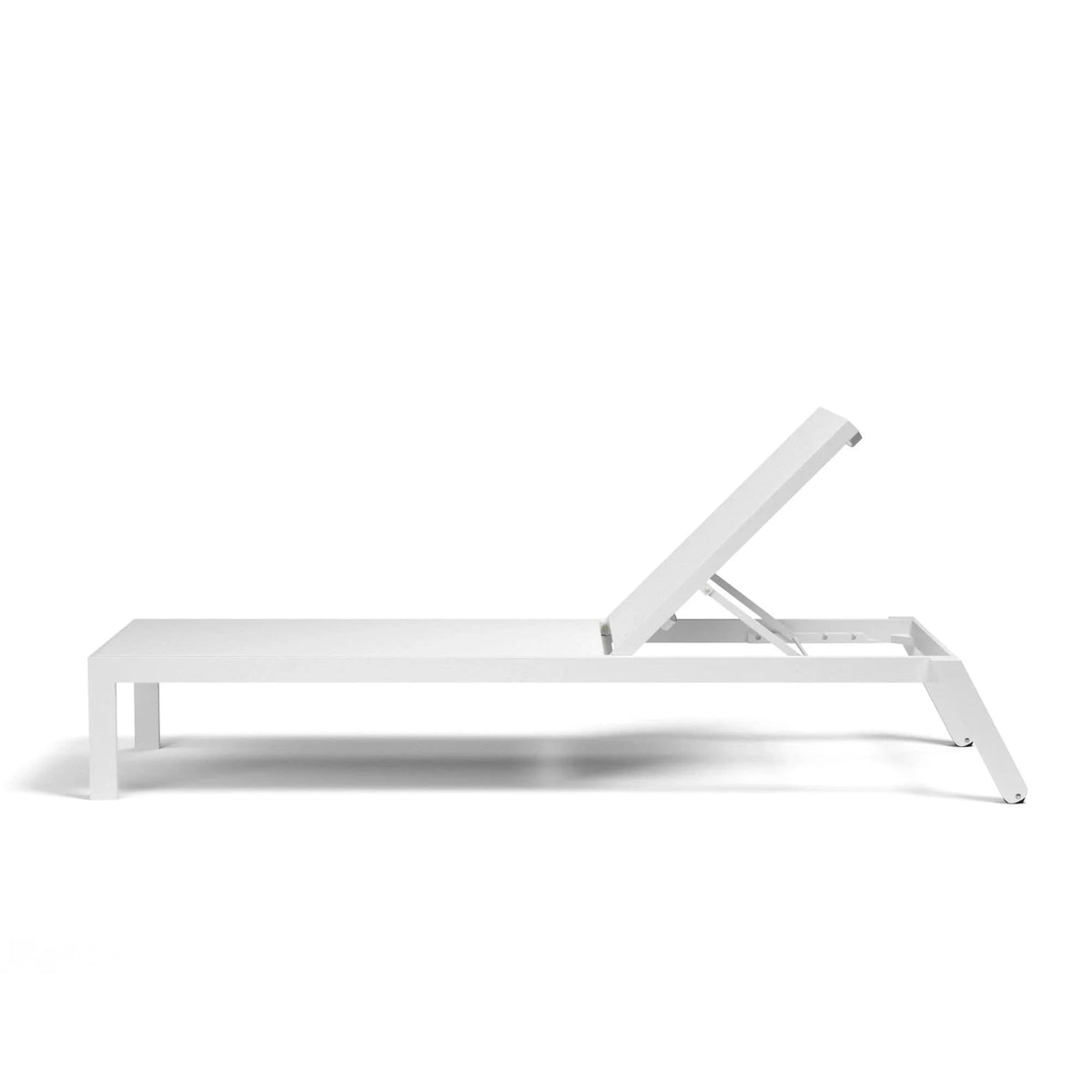 Sunset West Naples Aluminum Outdoor Stackable Chaise Lounge