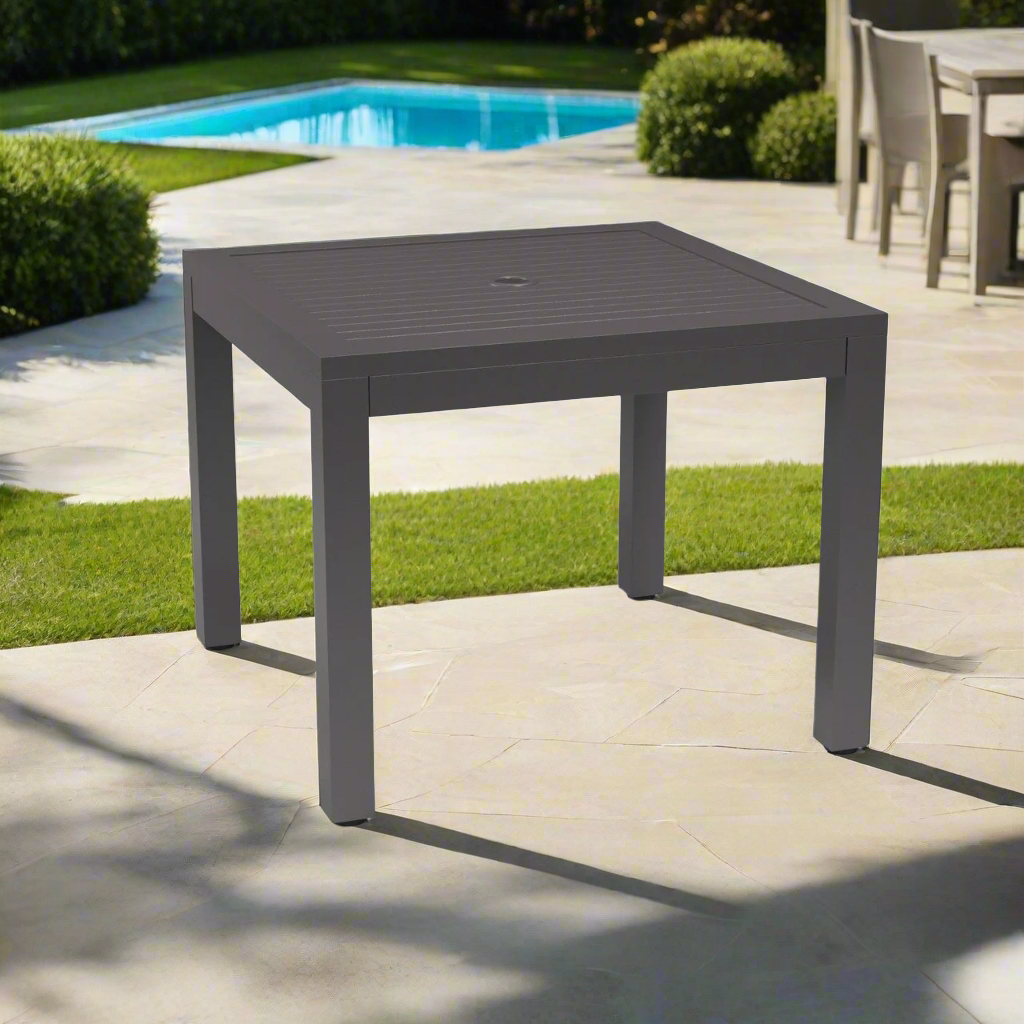 Sunset West Vegas Aluminum Outdoor Square 36" Dining Table
