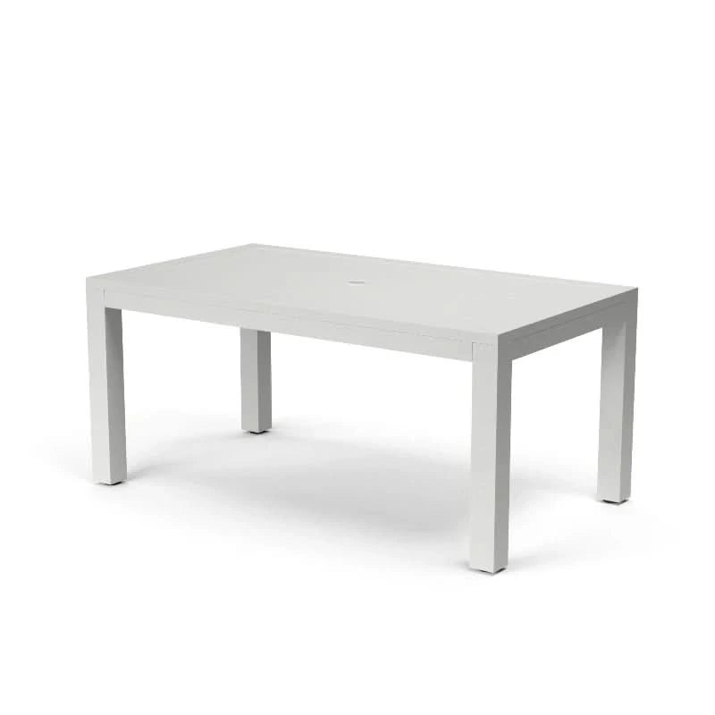Sunset West Naples Aluminum Outdoor 64" Rectangular Dining Table