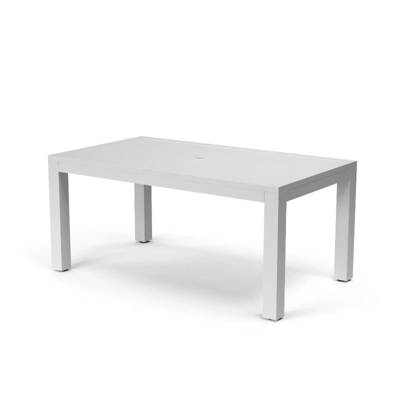 Sunset West Naples Aluminum Outdoor 64" Rectangular Dining Table