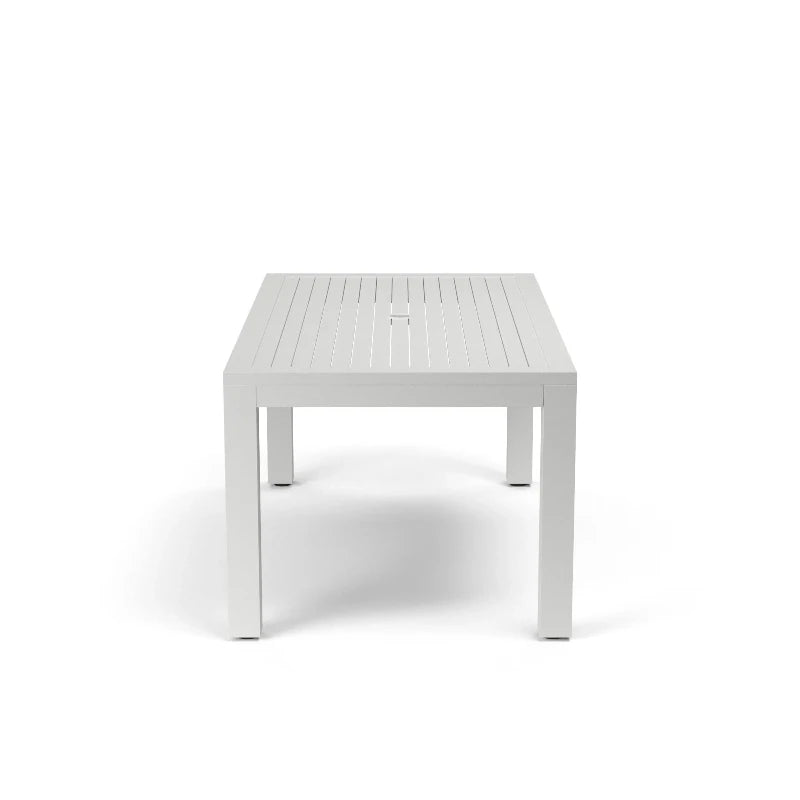Sunset West Naples Aluminum Outdoor 64" Rectangular Dining Table