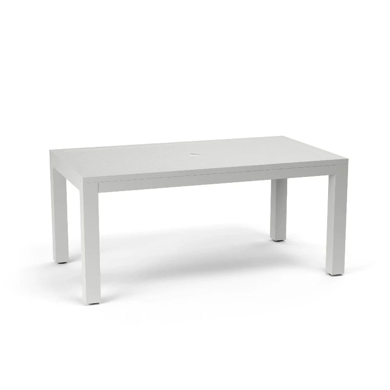 Sunset West Naples Aluminum Outdoor 64" Rectangular Dining Table