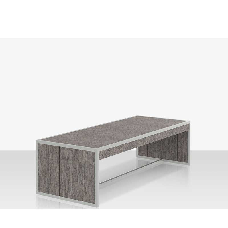 DecoScape MOD Aluminum Composite Outdoor Slatted Seat Structure